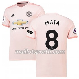 Maillot de Foot Manchester United Juan Mata 8 Extérieur 2018/19